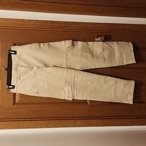 Wilfred Free Ivory Cargo Pants Size 2
